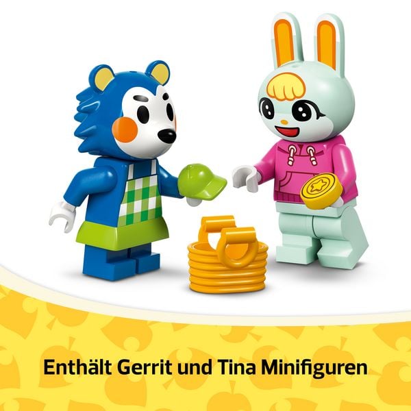 Produktbild: LEGO Animal Crossing Die Schneiderei der Schneiderschwestern Set 77055