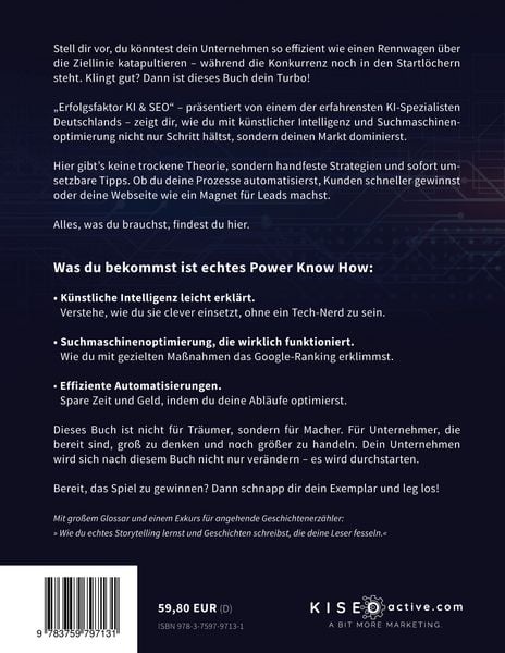 Produktbild: Erfolgsfaktor KI und SEO
