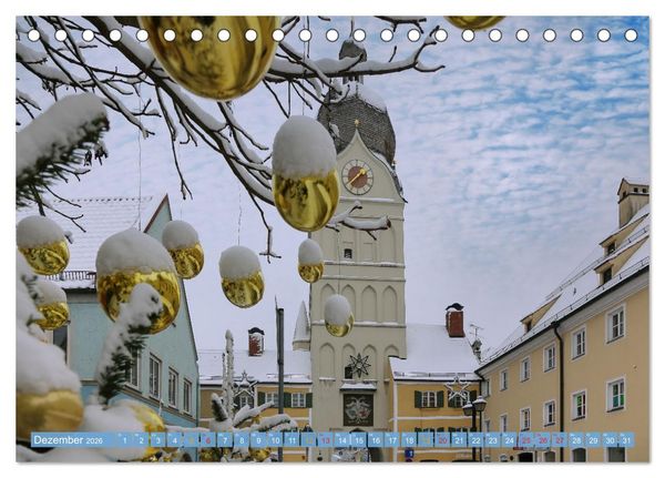 Produktbild: Herzogstadt Erding (Tischkalender 2026 DIN A5 quer), CALVENDO Monatskalender