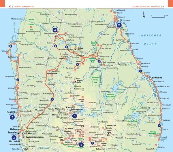Produktbild: POLYGLOTT on tour Reisef&uuml;hrer Sri Lanka