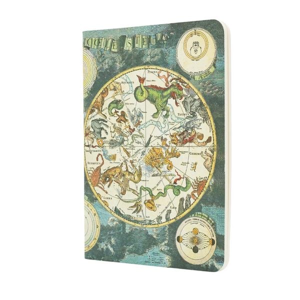 Produktbild: Celestial Planisphere A6 Lined (Early Cartography) Cahier