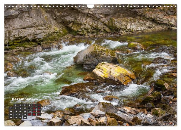 Produktbild: Winterzauber in der Breitachklamm bei Oberstdorf (Wandkalender 2026 DIN A3 quer), CALVENDO Monatskalender