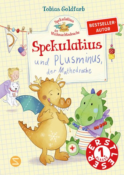 Produktbild: Spekulatius, der Weihnachtsdrache. Spekulatius und Plusminus, der Mathedrache