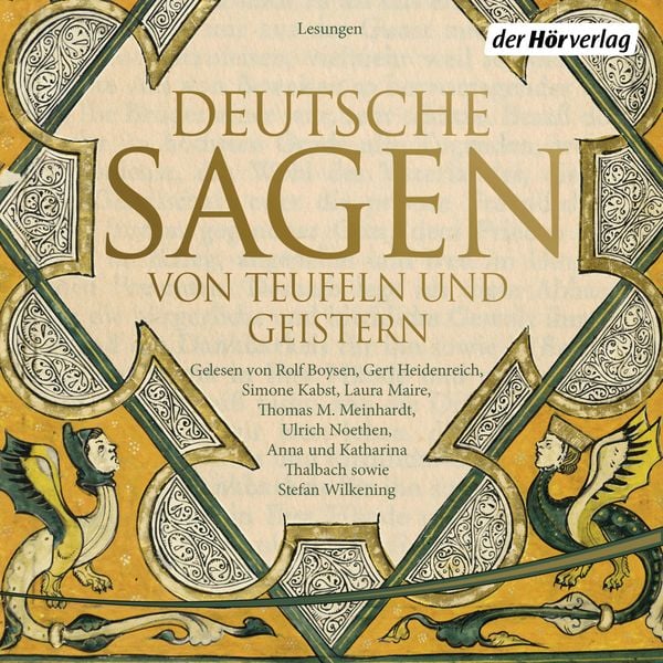 Deutsche Sagen von Teufeln und Geistern - Ludwig Bechstein , Brüder Grimm, Audio, 9783844544206