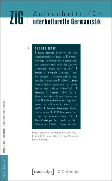 Produktbild: Zeitschrift f&uuml;r interkulturelle Germanistik