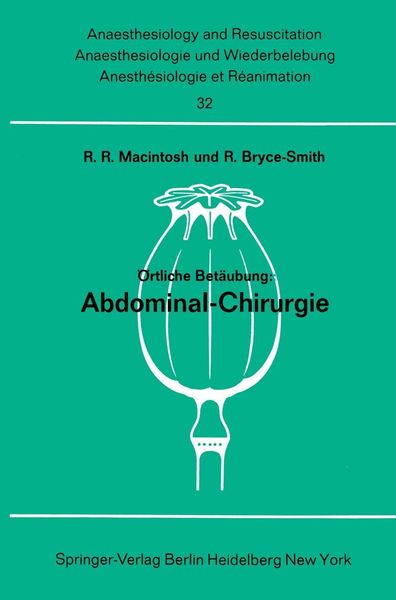 Produktbild: &Ouml;rtliche Bet&auml;ubung: Abdominal- Chirurgie