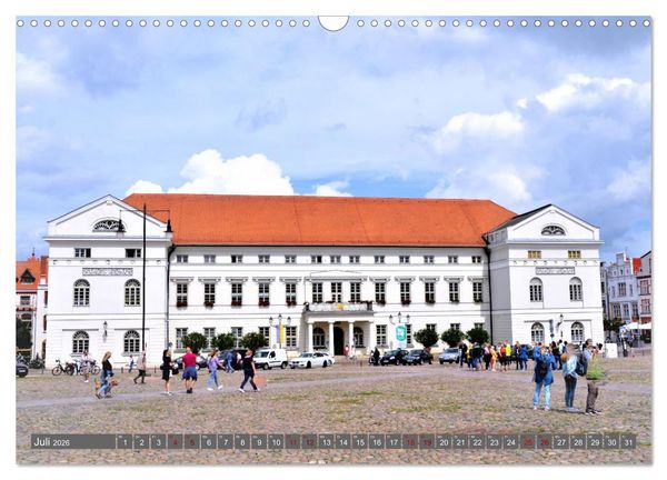 Produktbild: WISMAR die Hanststadt (Wandkalender 2026 DIN A3 quer), CALVENDO Monatskalender