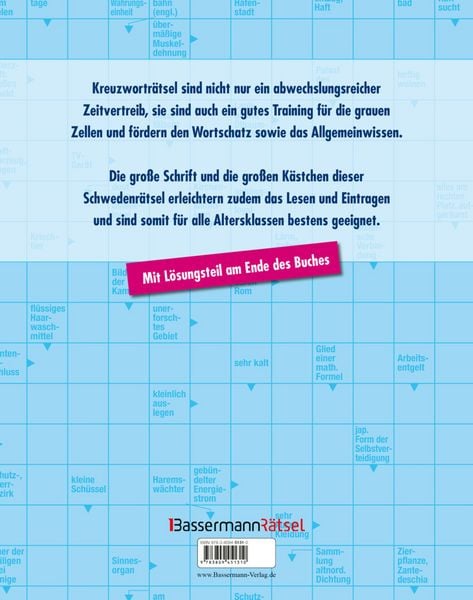 Produktbild: Riesen-Kreuzwortr&auml;tsel in gro&szlig;er Schrift 1