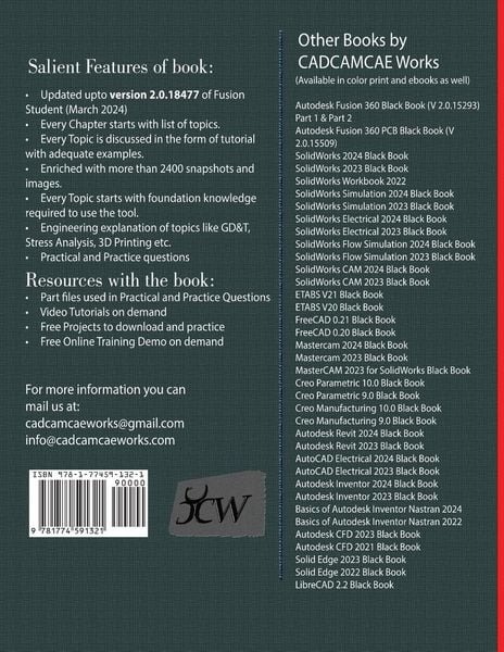 Produktbild: Autodesk Fusion 360 Black Book (V 2.0.18477) Part I
