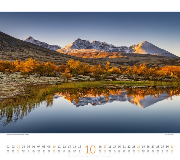 Produktbild: Phantastische Landschaften Kalender 2027