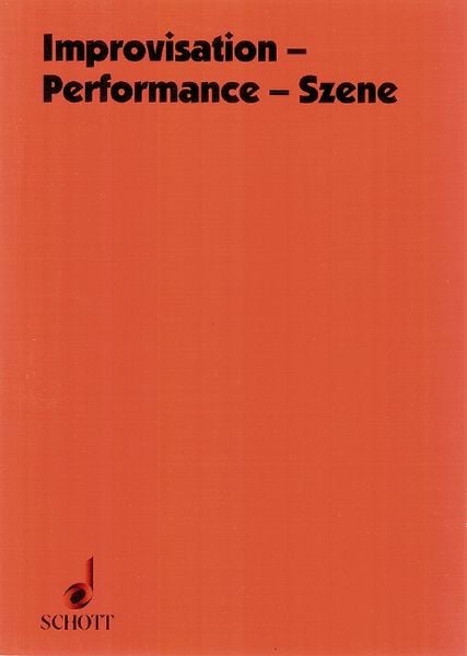 Produktbild: Improvisation - Performance - Szene