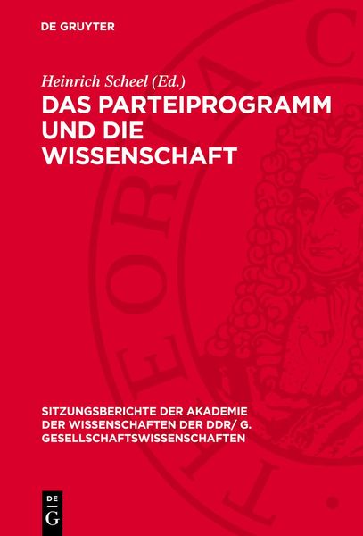 Produktbild: Das Parteiprogramm und die Wissenschaft