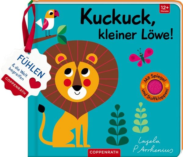 Mein Filz-Fühlbuch: Kuckuck, kleiner Löwe!, Gebundene Ausgabe von , Coppenrath, 9783649626879