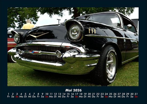 Produktbild: Welt der Oldtimer 2026 Fotokalender DIN A4