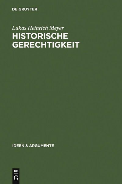 Produktbild: Historische Gerechtigkeit
