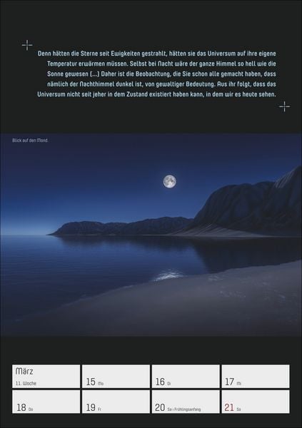 Produktbild: Stephen Hawking - Universum Wochenplaner 2027 - 53 faszinierende Bilder und Zitate