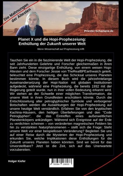 Produktbild: Planet X und die Hopi-Prophezeiung: Enth&uuml;llung der Zukunft unserer Welt Wenn Wissenschaft auf Prophezeiung trifft