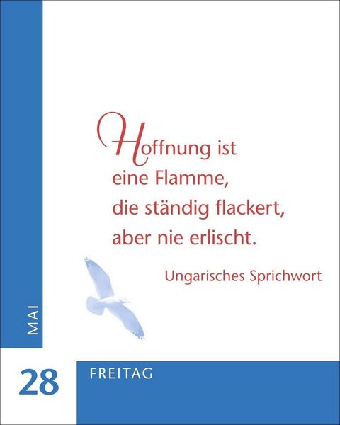 Produktbild: Ein Jahr der Zuversicht Mini-Geschenkkalender 2027