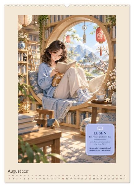 Produktbild: Beliebte Hobbys in China (hochwertiger Premium Wandkalender 2027 DIN A2 hoch), Kunstdruck in Hochglanz