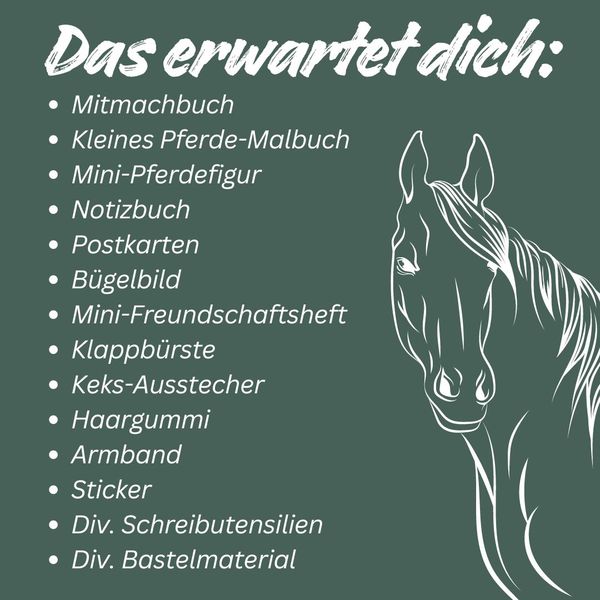 Produktbild: Pferdegl&uuml;ck - Der kreative Adventskalender. 24 &Uuml;berraschungen f&uuml;r Pferde-Fans