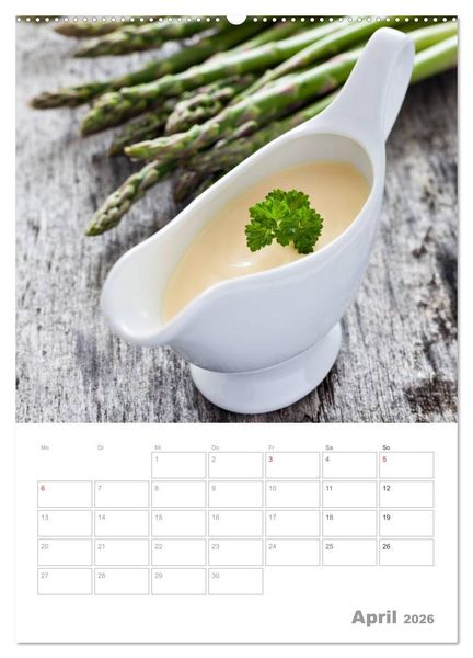 Produktbild: Vegetarisch durch das Jahr / Planer (Wandkalender 2026 DIN A2 hoch), CALVENDO Monatskalender