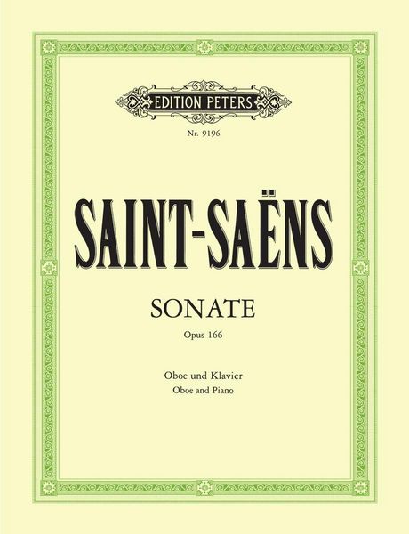 Produktbild: Oboe Sonata Op.166