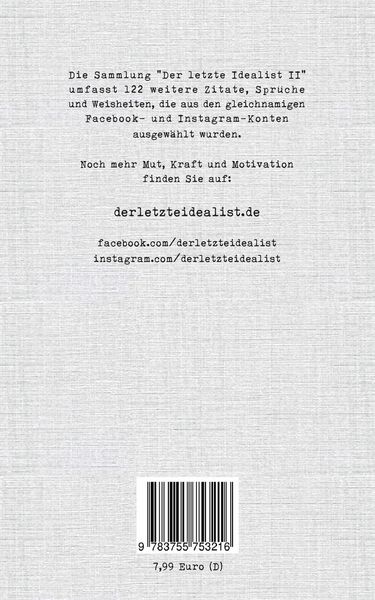Produktbild: Der letzte Idealist II