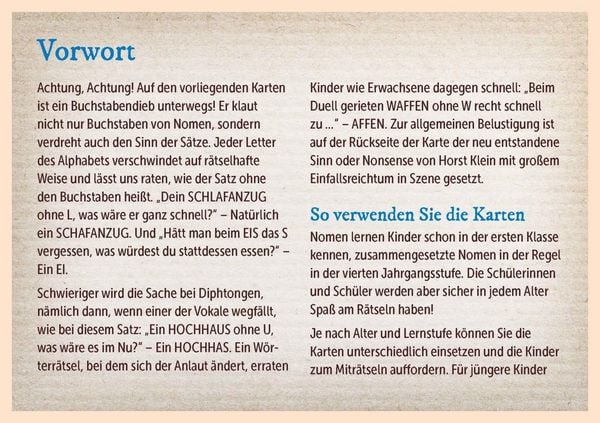 Haltet den Die ! Das verrückte ABC mit 26 geklauten Buchstaben