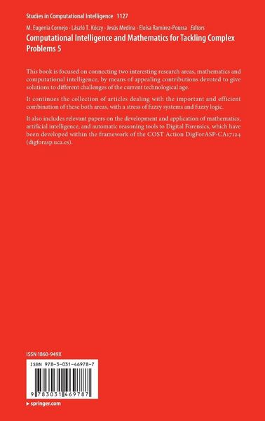 Produktbild: Computational Intelligence and Mathematics for Tackling Complex Problems 5