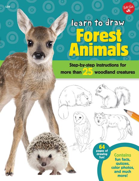 Produktbild: Learn to Draw Forest Animals