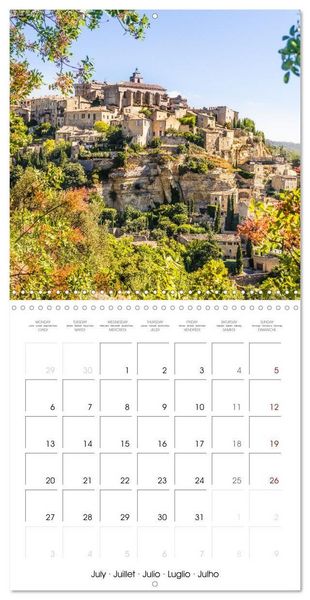 Produktbild: Fantastic shots of France (Wall Calendar 2026 12 &times; 12 Inch) CALVENDO 12 Month Wall Calendar