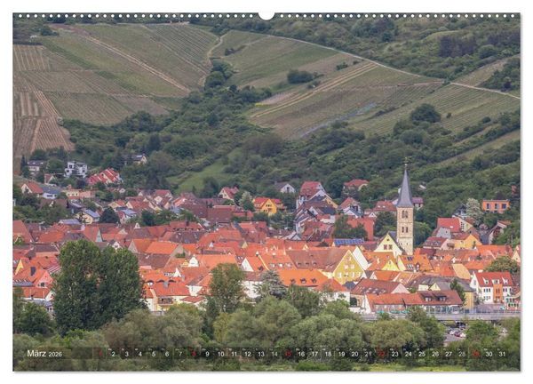 Produktbild: Weinland Franken (Wandkalender 2026 DIN A2 quer), CALVENDO Monatskalender