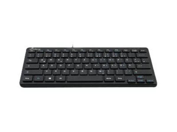 Produktbild: MediaRange Tastatur kabelgebunden MROS112schwarz