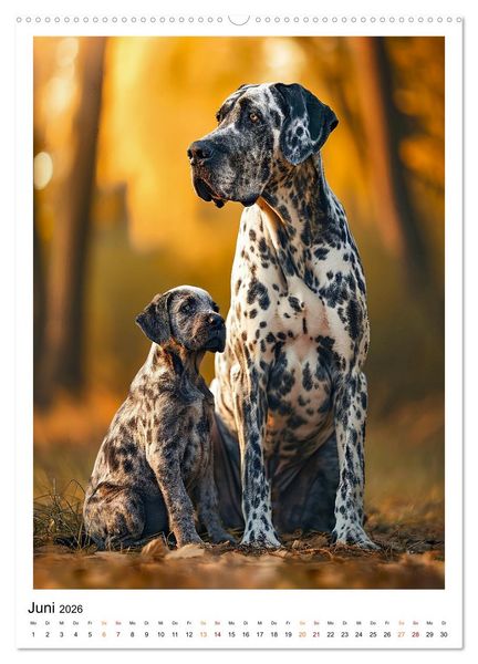 Produktbild: Hunde Lieblinge (hochwertiger Premium Wandkalender 2026 DIN A2 hoch), Kunstdruck in Hochglanz