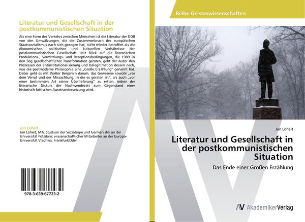 Produktbild: Literatur und Gesellschaft in der postkommunistischen Situation