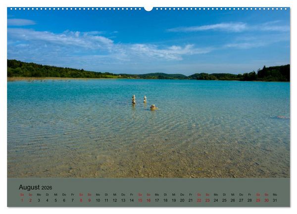 Produktbild: Eine Perle der Natur - das Jura (hochwertiger Premium Wandkalender 2026 DIN A2 quer), Kunstdruck in Hochglanz
