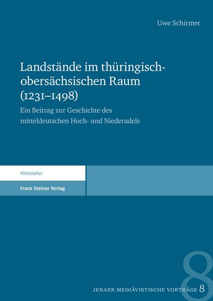 Produktbild: Landst&auml;nde im th&uuml;ringisch-obers&auml;chsischen Raum (1231-1498)