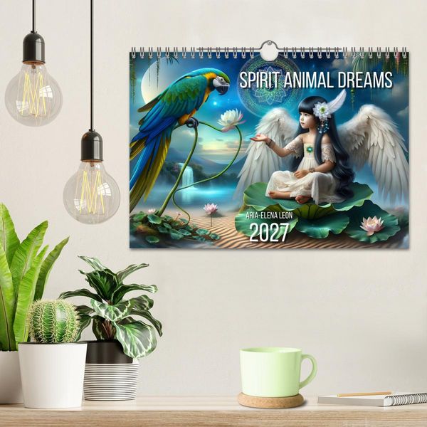 Produktbild: Spirit Animal Dreams (Wall Calendar 2027 DIN A4 landscape), CALVENDO 12 Month Wall Calendar