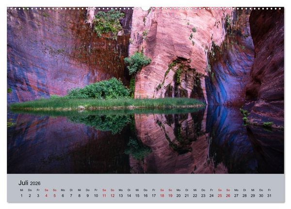 Produktbild: Magische Landschaften - Unterwegs im S&uuml;dwesten der USA (Wandkalender 2026 DIN A2 quer), CALVENDO Monatskalender