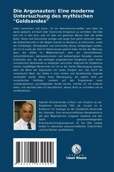 Produktbild: Die Argonauten: Eine moderne Untersuchung des mythischen "Goldsandes"