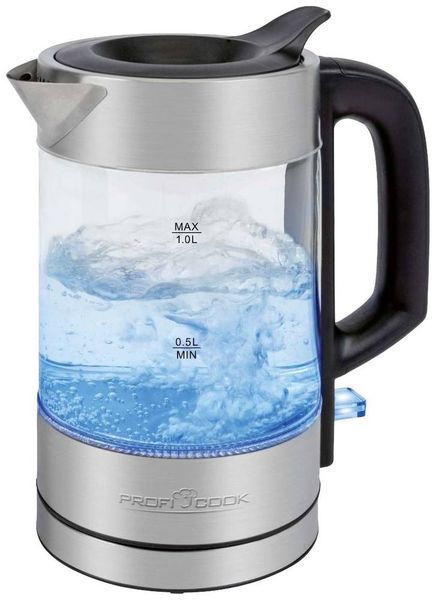 Profi Cook PC-WKS 1229G Wasserkocher Inox Fassungsvermögen: 1.0l