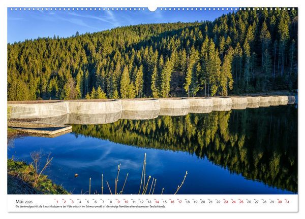 Produktbild: Sehenswertes Baden-W&uuml;rttemberg (Wandkalender 2026 DIN A2 quer), CALVENDO Monatskalender