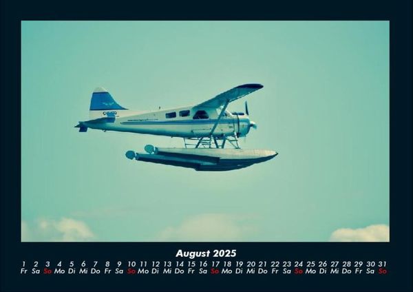 Produktbild: Flugzeuge 2025 Fotokalender DIN A4