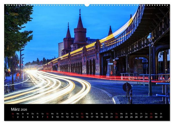 Produktbild: Berlin dynmaic (hochwertiger Premium Wandkalender 2026 DIN A2 quer), Kunstdruck in Hochglanz