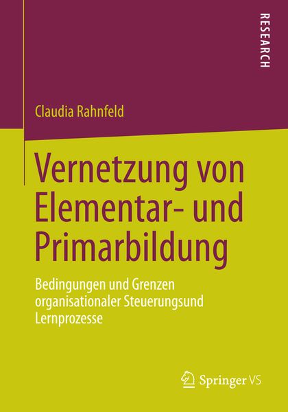 Produktbild: Vernetzung von Elementar- und Primarbildung