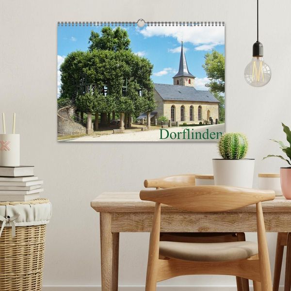 Produktbild: Dorflinden (Wandkalender 2027 DIN A3 quer), CALVENDO Monatskalender