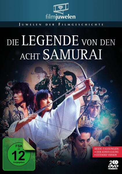 Produktbild: Die Legende von den acht Samurai - DDR Kinofassung + Extended Version [2DVDs]