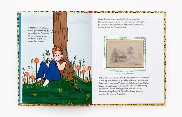 Produktbild: Kleine Bibliothek gro&szlig;er Pers&ouml;nlichkeiten: Vincent van Gogh