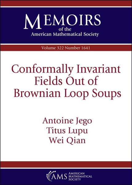 Produktbild: Jego, A: Conformally Invariant Fields Out of Brownian Loop S