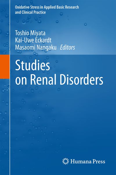 Produktbild: Studies on Renal Disorders
